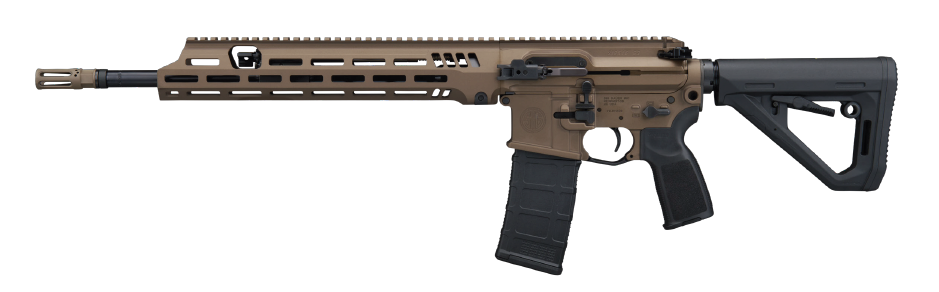 Sig Sauer 516 G3 16" 5.56 NATO 30rd AR-15 Rifle, Bronze