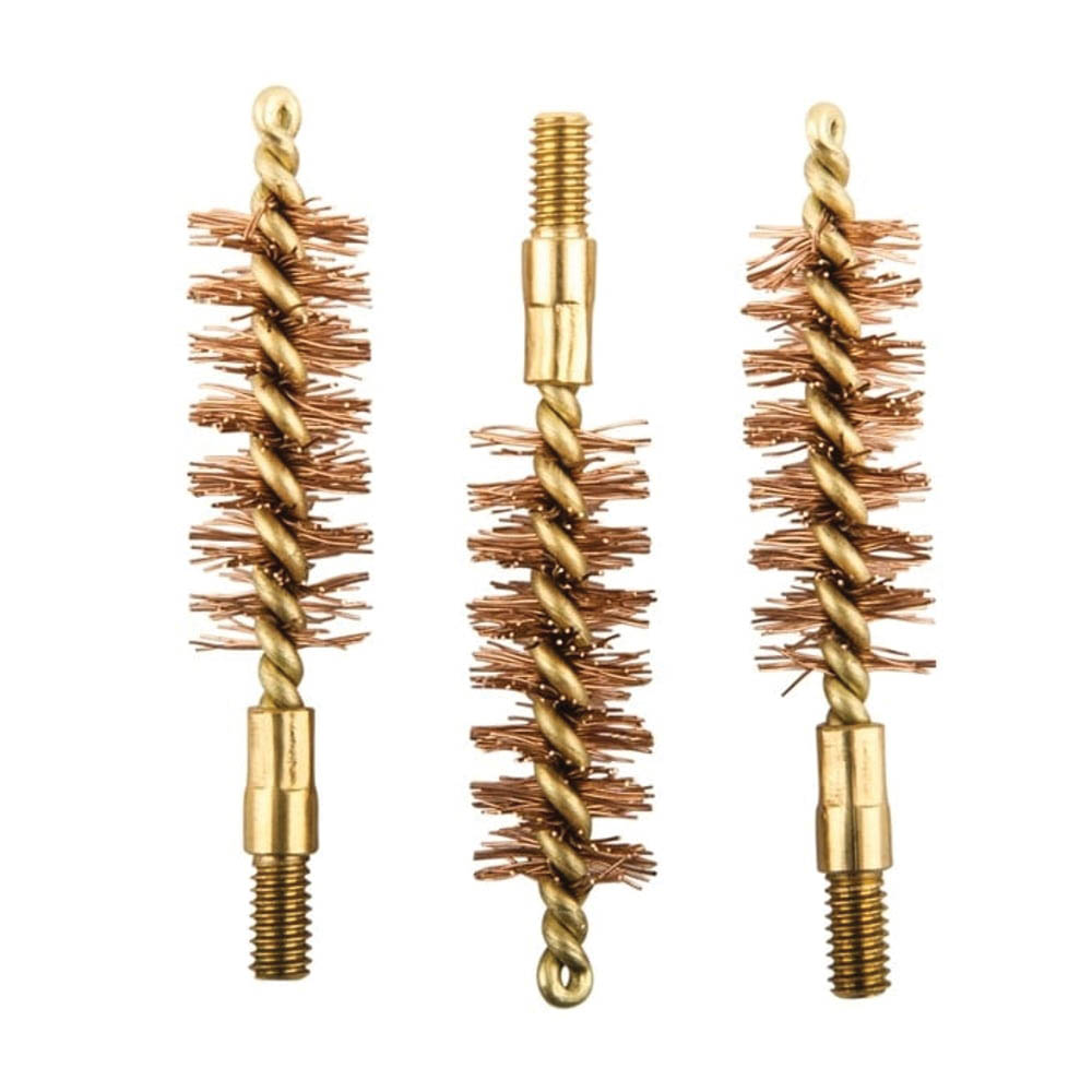 Brownells .44 Cal/.45 Cal #8-32 Male Double-Tuff Bore Brush, Pack of 3