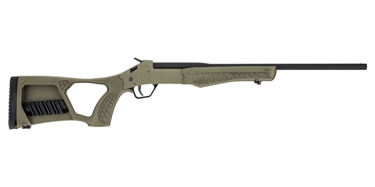 Rossi Tuffy 18.5" .410 Single Shot Shotgun, OD Green - SSP1-OD