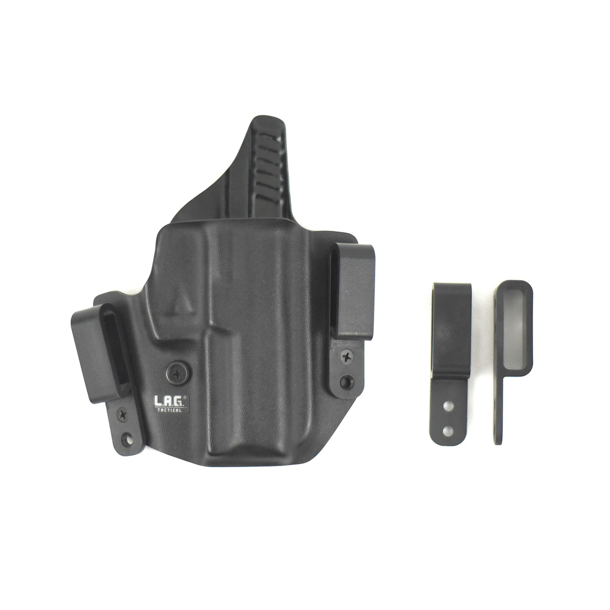 Lag Tactical The Defender Right Hand SIG P365 Inside/Outside-The-Waistband Combo Holster, Black - 2084