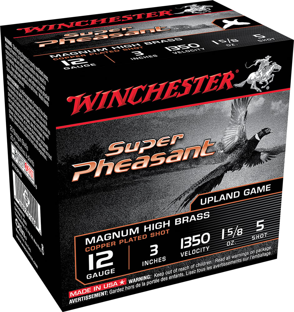 Winchester Super Pheasant Shotgun Load 12 ga. 3 in. 1 5/8 oz. Magnum HB 5 Shot 25 rd. - No Credit Card Fees - Low, flat rate shipping