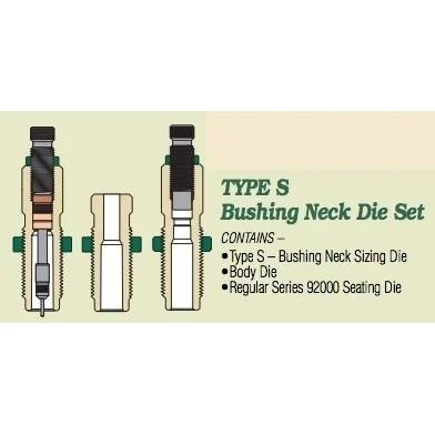 Redding Type S Bushing Neck Die Set 6mm Dasher