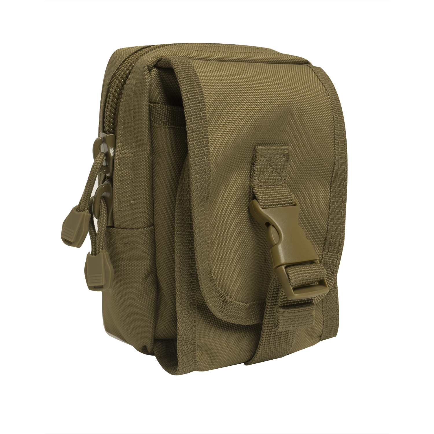 Rothco Molle Compatible Edc Everyday Carry Accessory Pouch - Coyote Brown