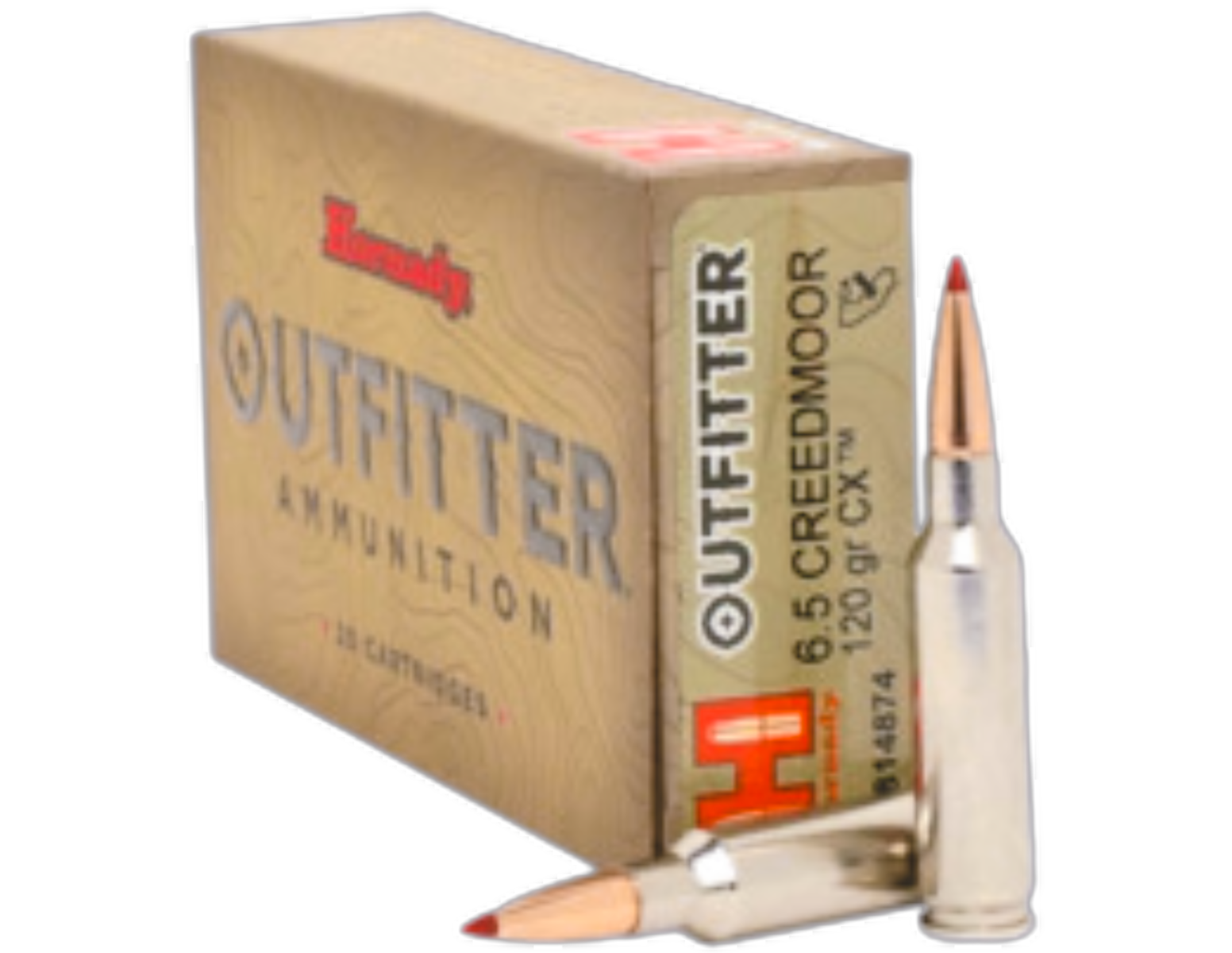 Hornady Outfitter 6.5 Creedmoor 120 gr CX, 20rds