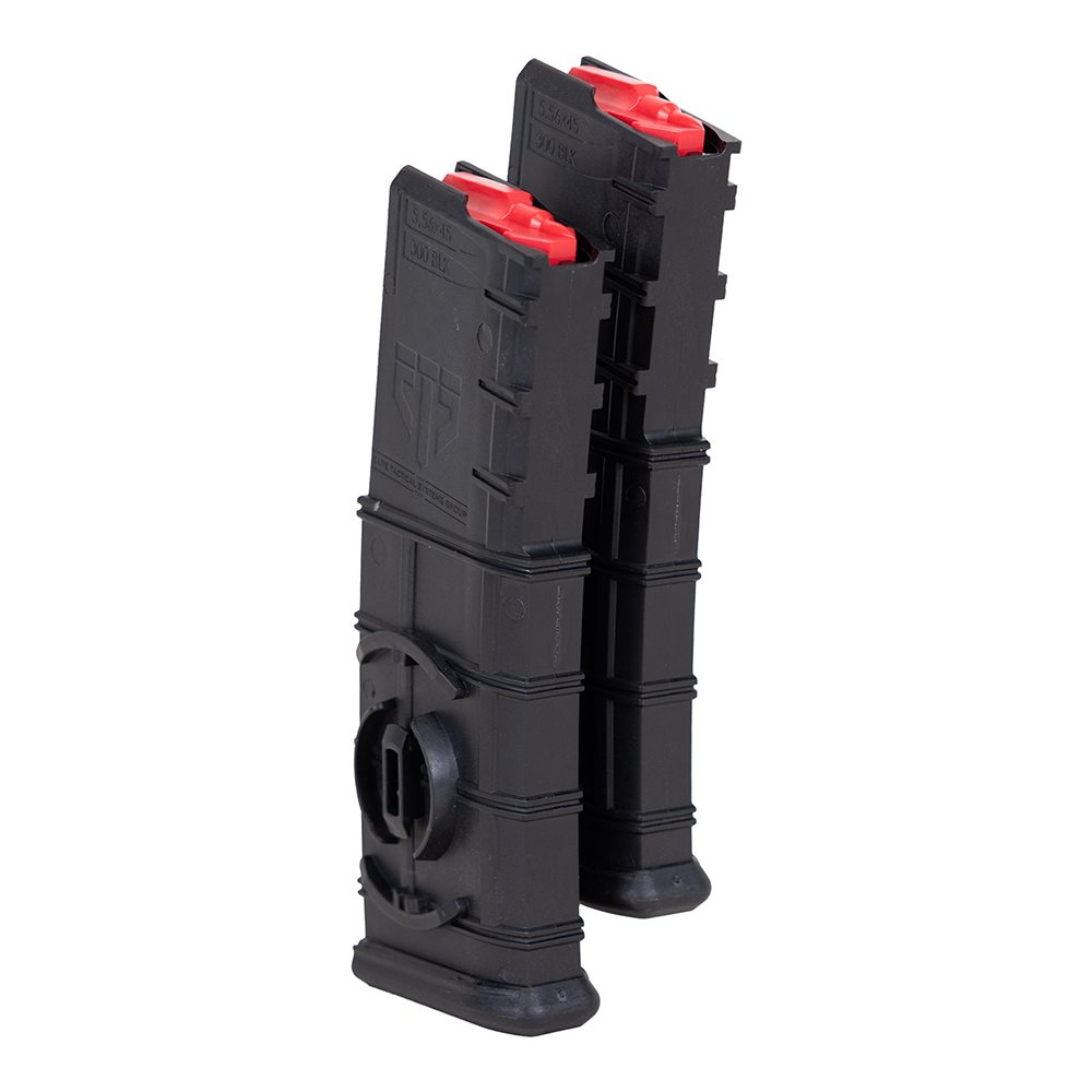 ETS Gen 2 AR15 30rd Black Nylon - Pack Of 2