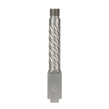 Ballistic Advantage 9mm SIG P320 X Compact/Sub Compact  PVD SS (Light Gray) Threaded Spiral Fluting No LCI Barrel