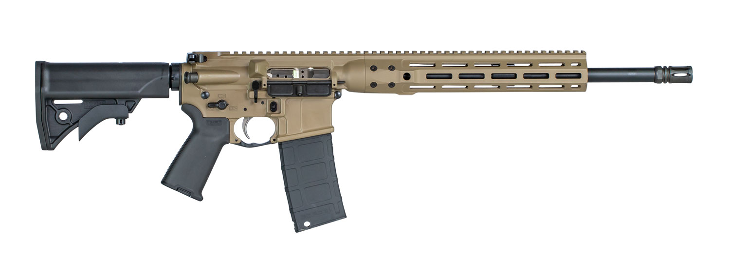 LWRC ICDIR3CK16ML 300 Blackout Rifle - 16.10" Barrel, FDE