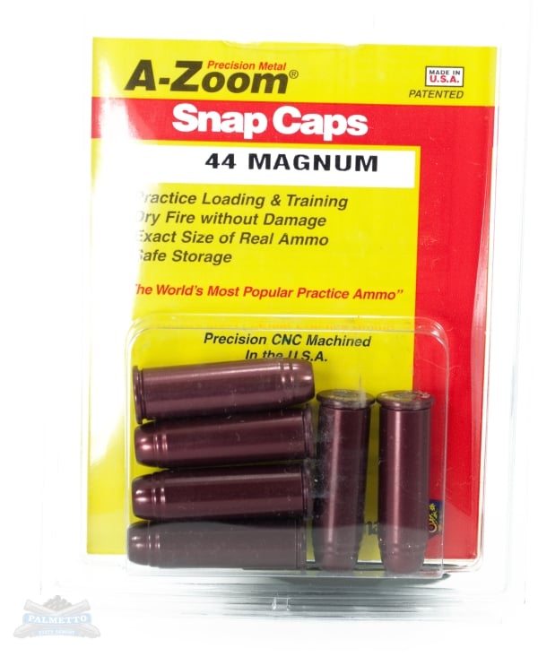 A-Zoom .44 Magnum Snap Caps 6 Pack- 16120