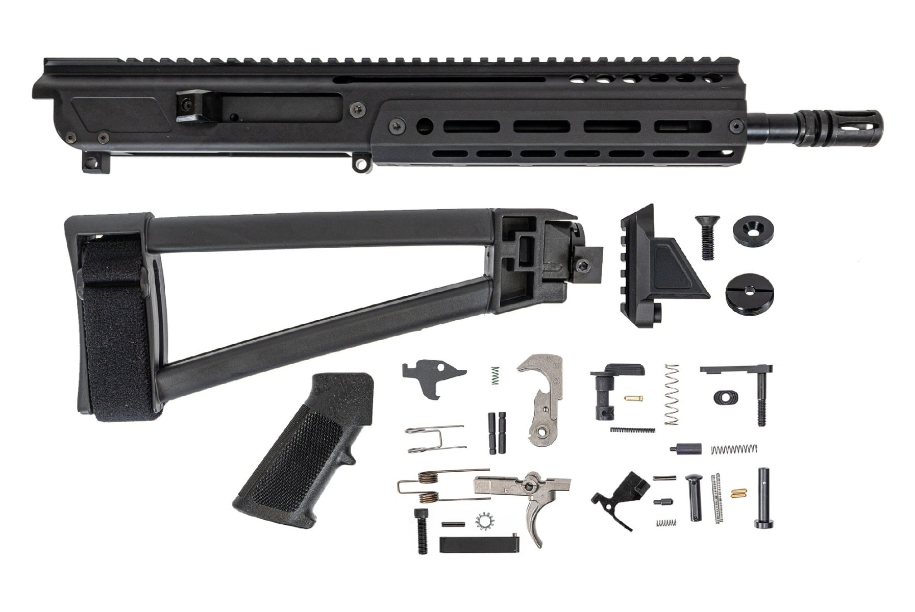 PSA JAKL 10.5" 5.56 NATO 1/7 Nitride Classic EPT Triangle Side Folding Pistol Kit