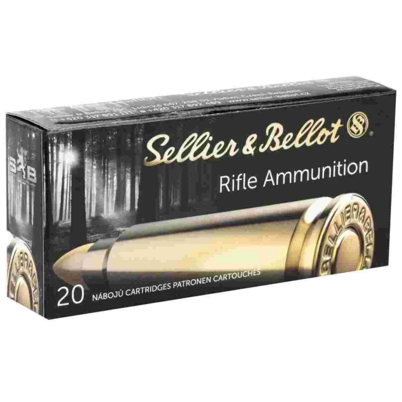 Sellier Bellot Rifle Ammunition 7x65R 173 gr SPCE - 20/box