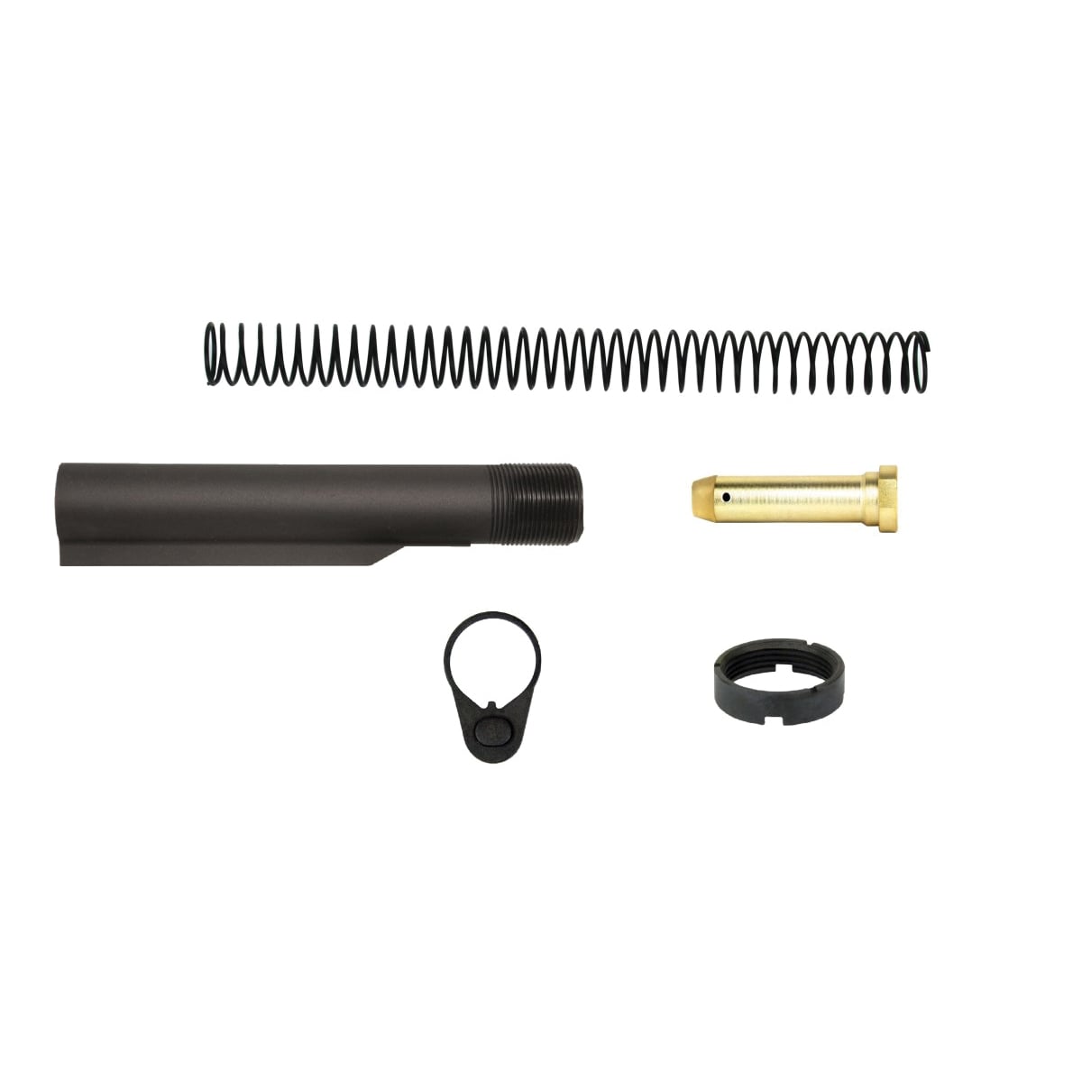 Tacfire 6-Position Mil-Spec Buffer Tube Kit for AR-15 - MAR047-A