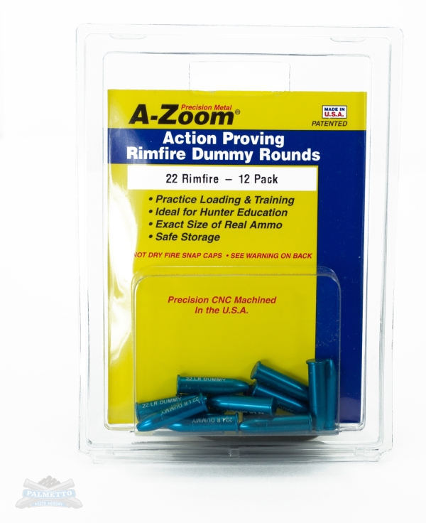 A-Zoom .22LR Action Proving Dummy Rounds (Snap Caps) 12206