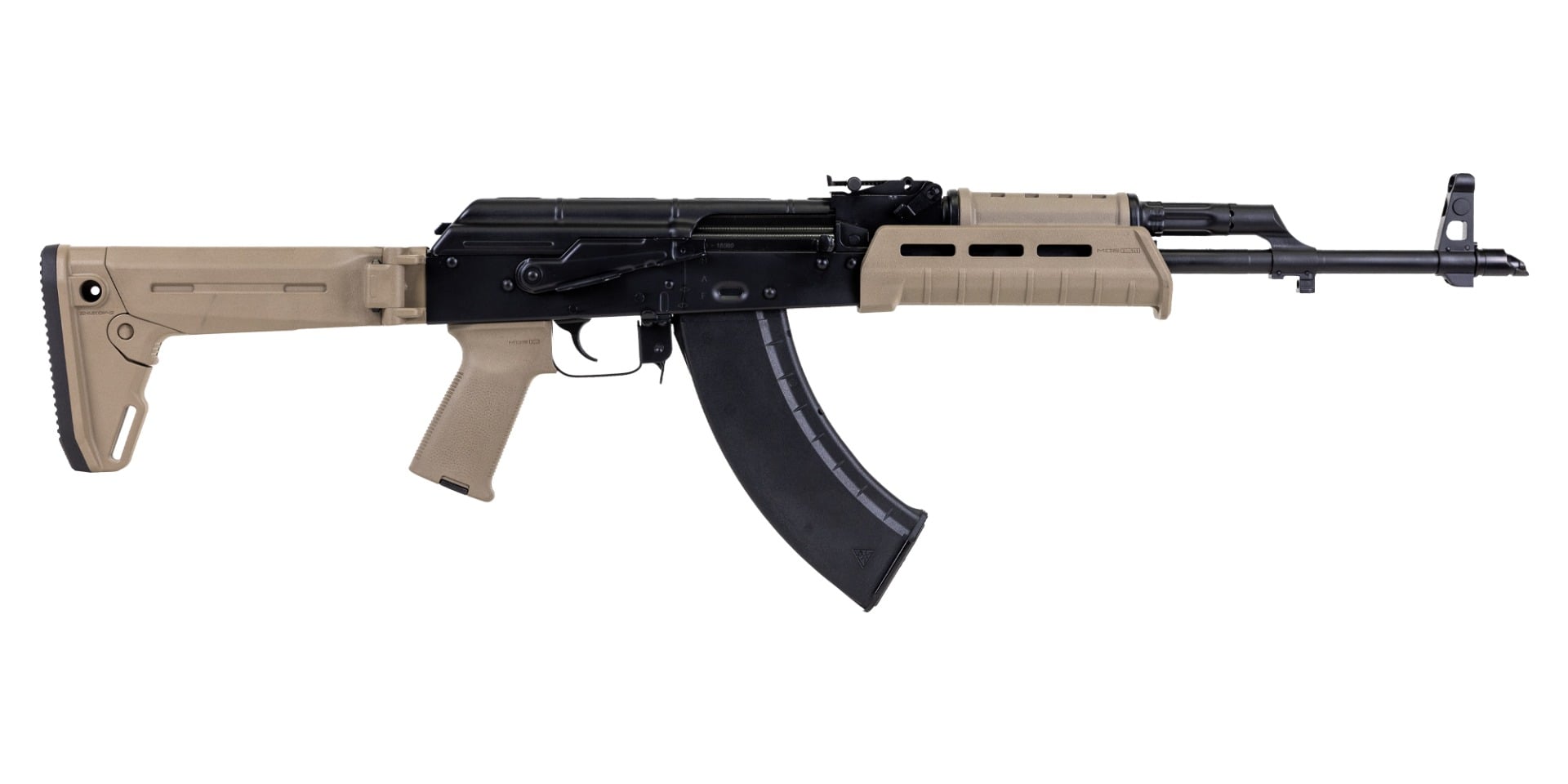 PSA AK-47 GF3 "MOEkov" Forged Rifle, FDE