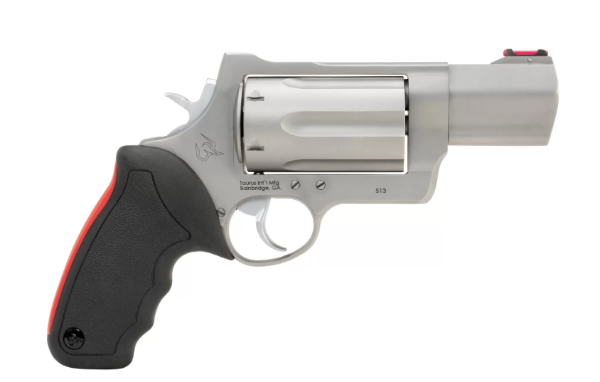 Taurus Raging Judge 513 X-Large .45 Colt/.454 Casull Revolver, Matte Stainless - 2-513039