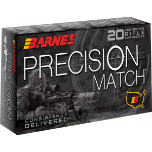 Barnes Bullets 30166 Precision Match 6.5 Creedmoor 140 GR Open Tip Match BT - 20rd Box