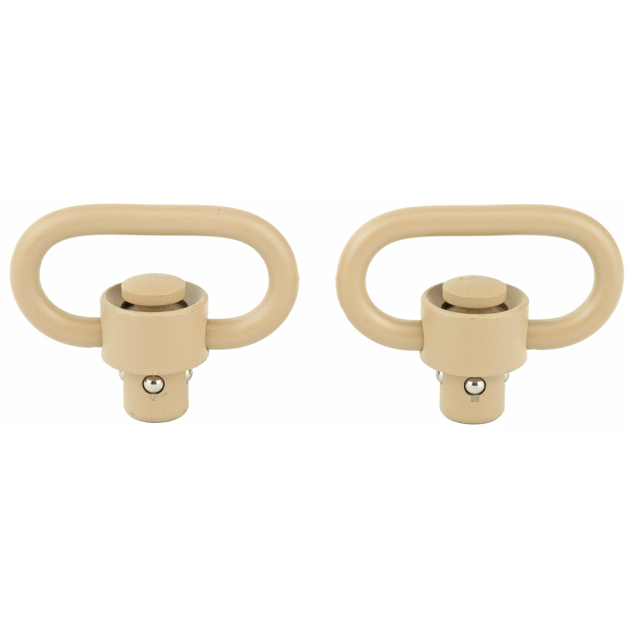 GrovTec Heavy Duty Push Button Swivels, Desert Sand - GTSW252