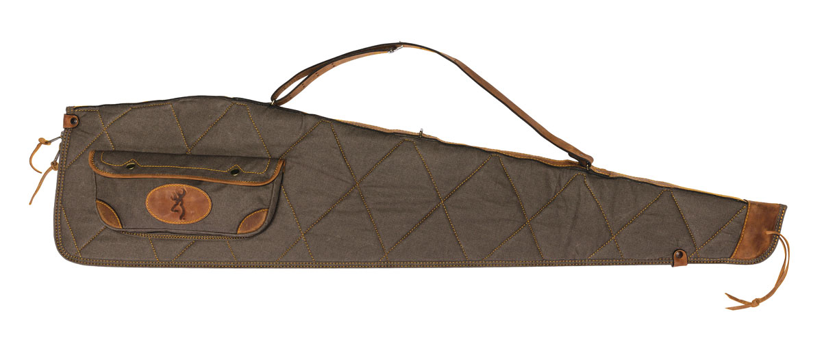 Browning Lona Scoped Rifle Case, Flint/Brown - 1413886948