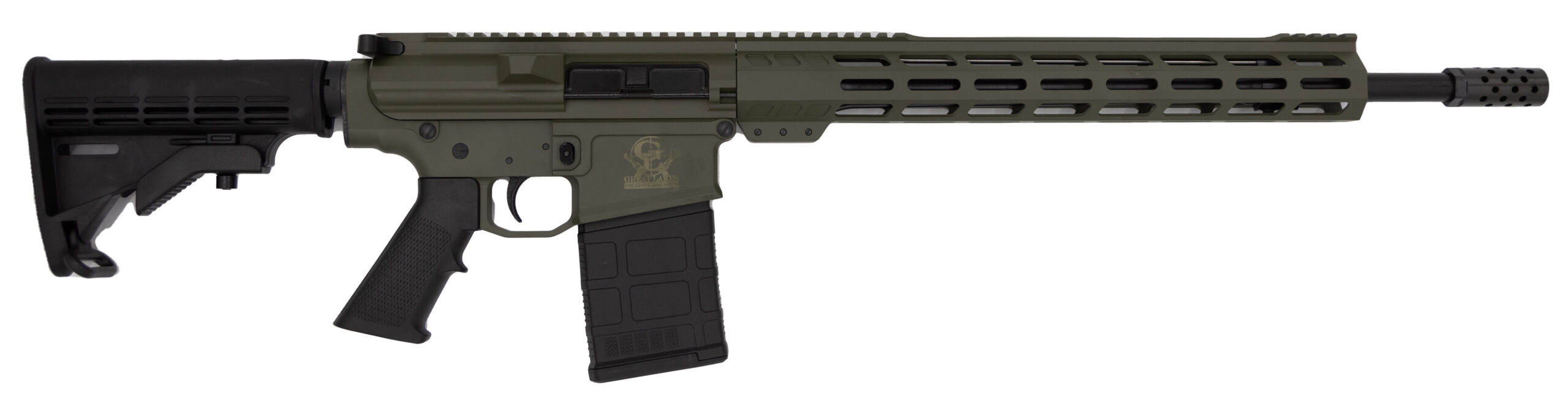 GLFA AR-10 .308 Win 18" ODG/Nitride 10-Round Rifle