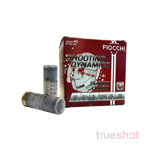 Fiocchi - Shooting Dynamics - 12 Gauge - #7.5 Shot - 2.75" - 1 oz. - 1250 FPS - 250
