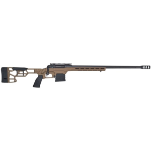 SAVAGE ARMS 110 Precision Long Action 338 Lapua 24" 5rd Bolt Rifle w/ Muzzlebrake - FDE Chassis