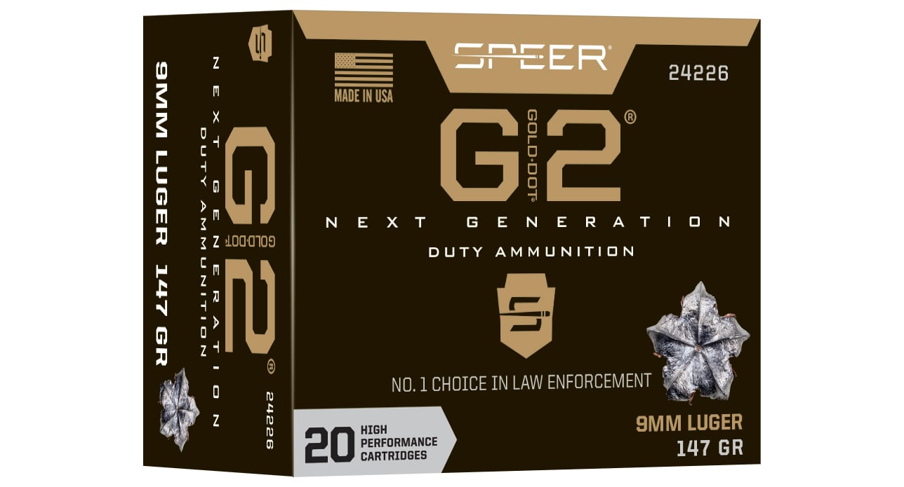 Speer Gold Dot G2 Pistol Ammo 9mm 147 gr. G2 20 rd. - No Credit Card Fees - Low, flat rate shipping