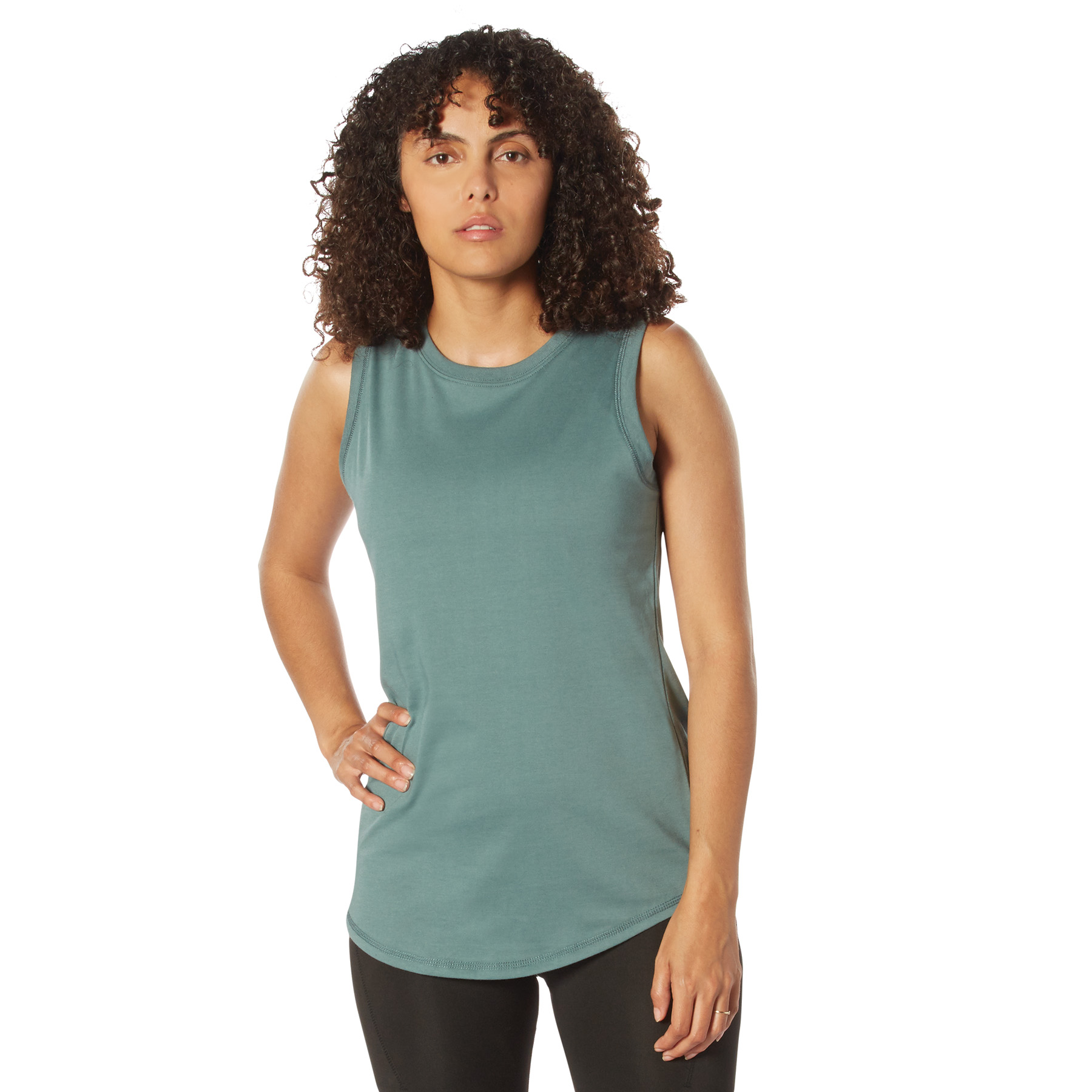 Rothco Womens Essential Moisture Wicking Tank Top - Vintage Teal, 2X-Large