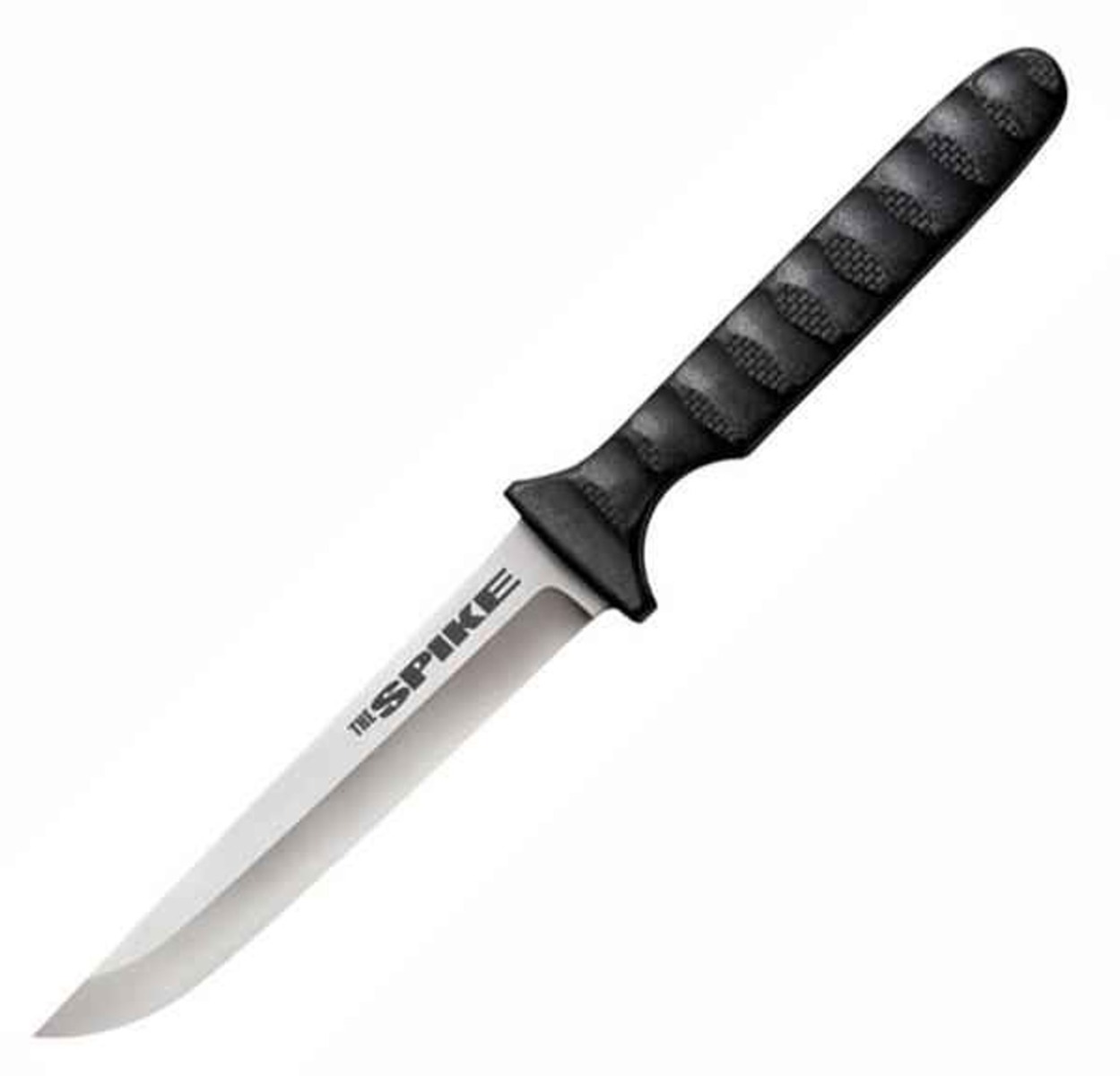 Cold Steel Spike Straight Back Fixed Knife Efficient and Black for Versatile Use - CS-53NCC