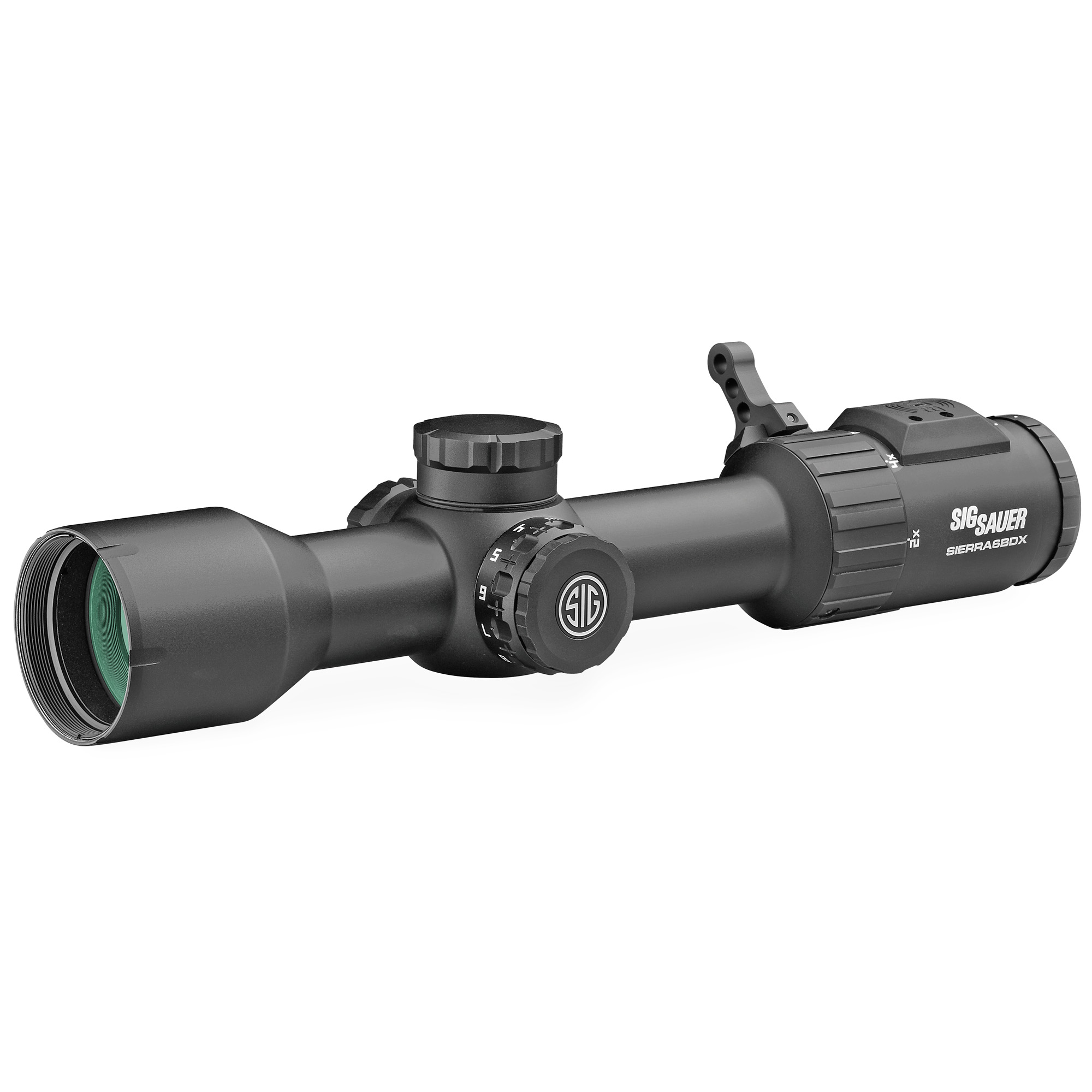 Sig Sauer 2-12x40 Sierra6 BDX 0.25 MOA Reticle Black Rifle Scope - SOSBDX62111