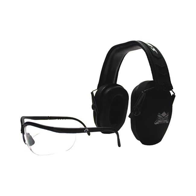 Walker's Ultra Slim Muff & Glasses Combo Kit With PSA Logo - GWP-RSMPASSGL-PSA