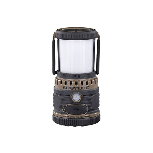 Streamlight Super Siege 120V AC 1100 Lumen Lantern, Coyote Tan - 44947