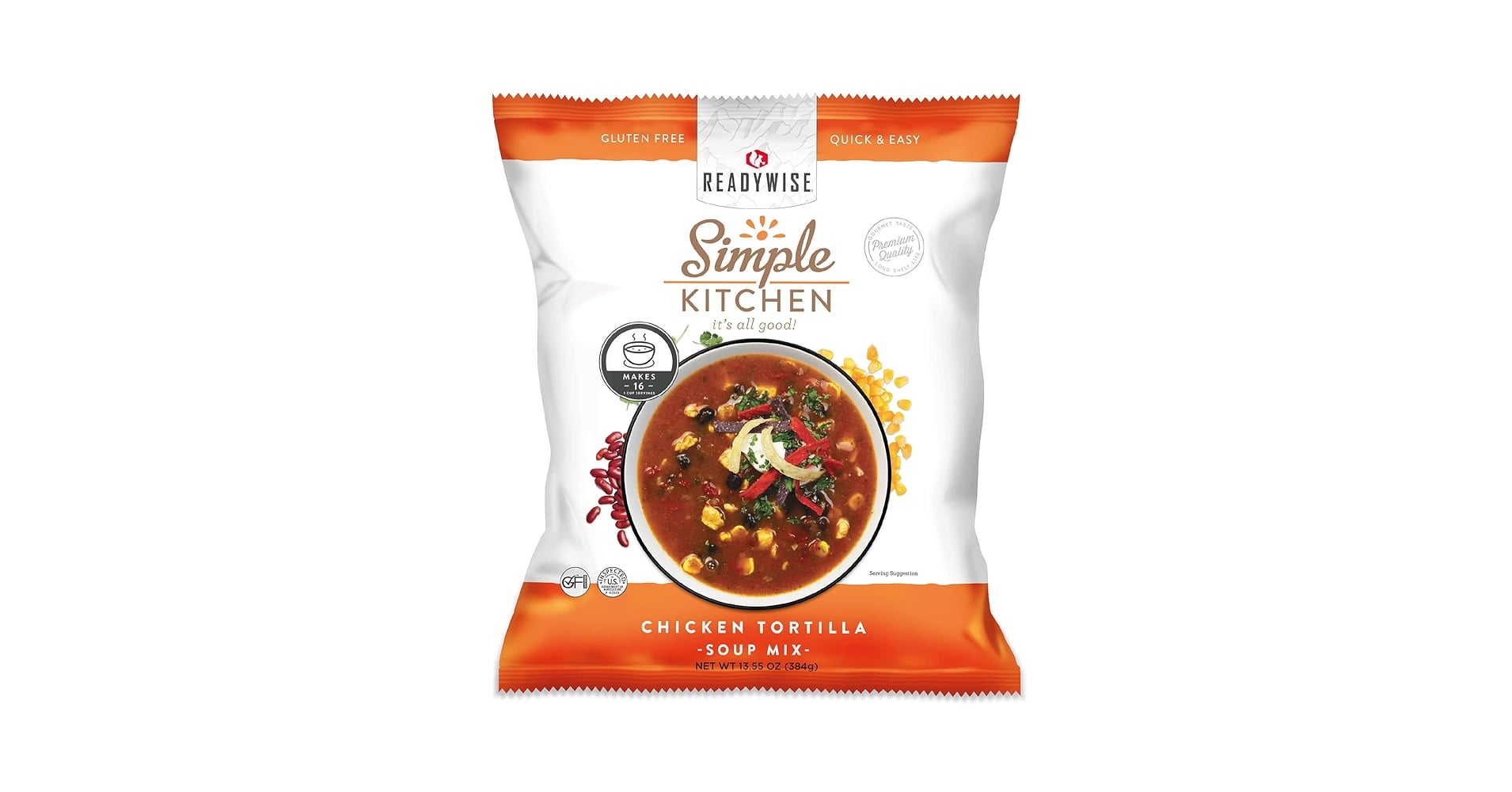 ReadyWise Simple Kitchen Tortilla Soup Mix 6 Count - RWSK05-063