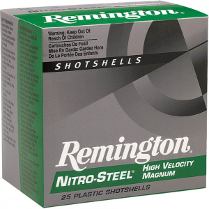 Remington Ammunition NS12HMB Nitro Steel 12GA 3\" 1 3/8oz BB Shot - 25sh Box