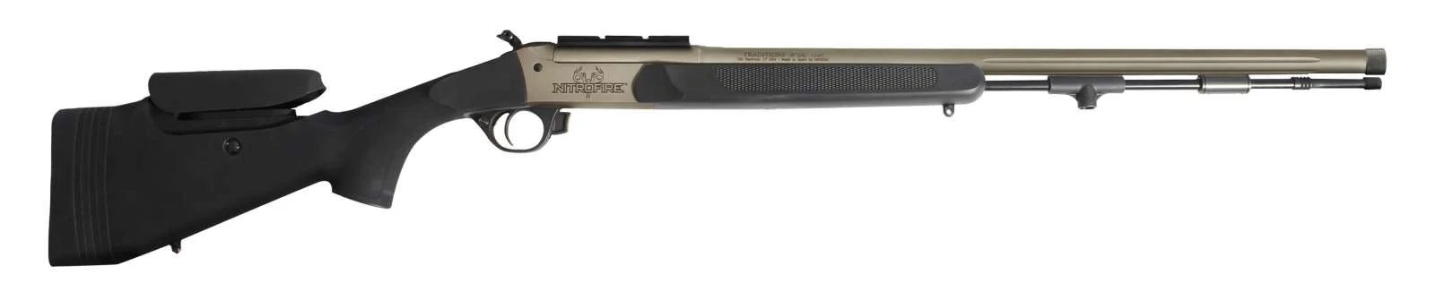 TRADITIONS NITROFIRE PRO RIS 50 CAL 26IN CKOTE VAPR BBL BLK W WEAVER BASE