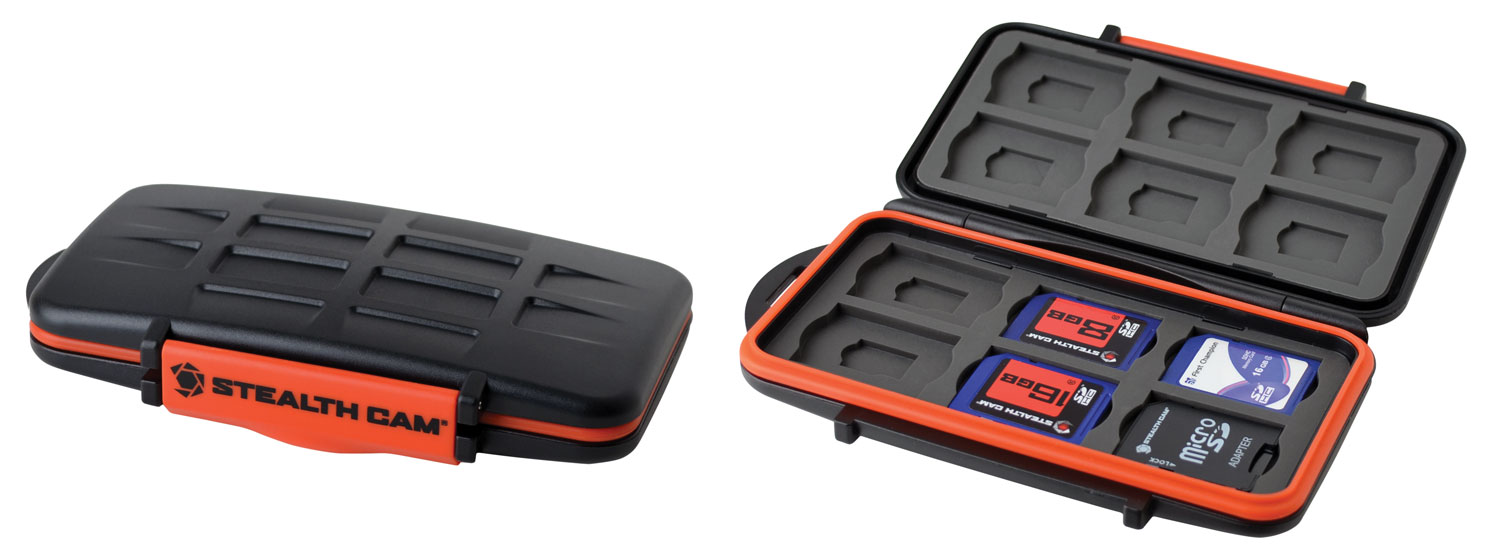Stealth Cam Memory Card Storage Case, 24 Cards - STC-MCSC