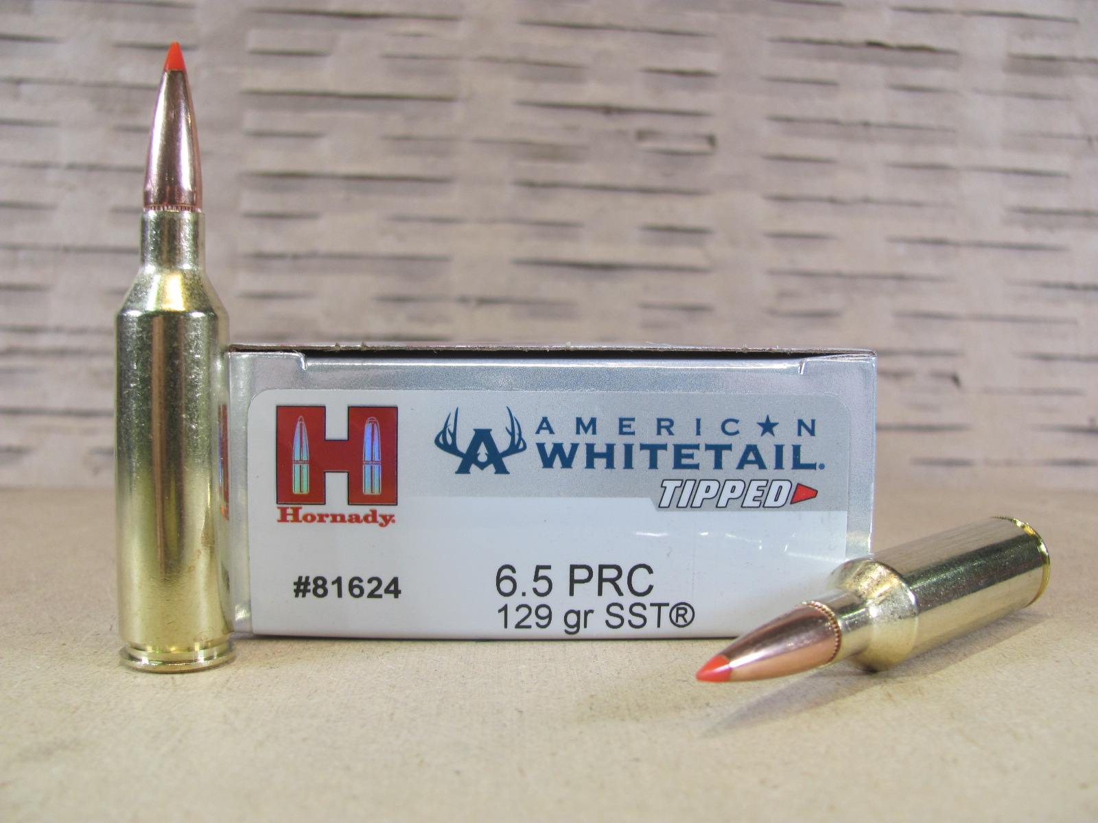 20 Round Box – 6.5 PRC 129 Grain Hornady SST Tipped Ammo – 81624
