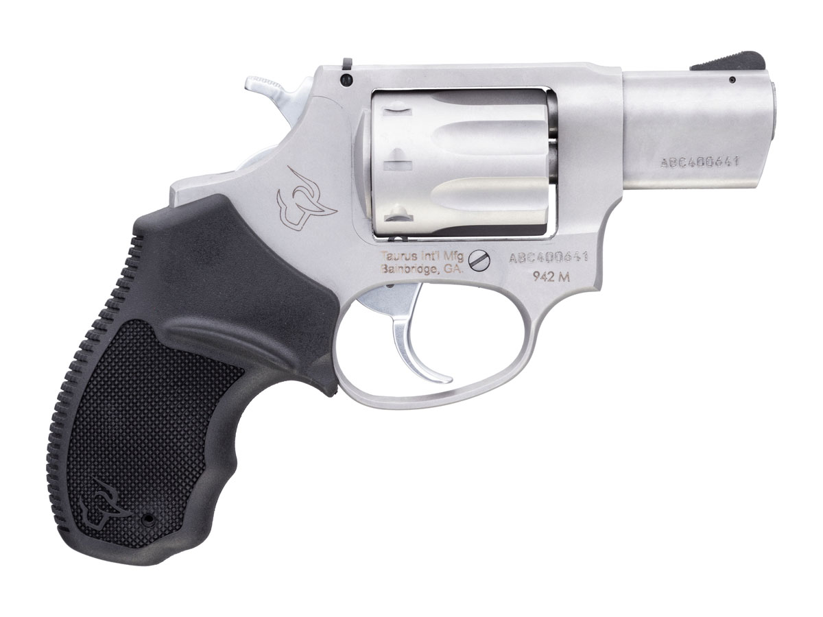 TAURUS 942M 22WMR 2″ – 8-SHOT FIXED MATTE STAINLESS - No Credit Card Fees - Low, flat rate shipping