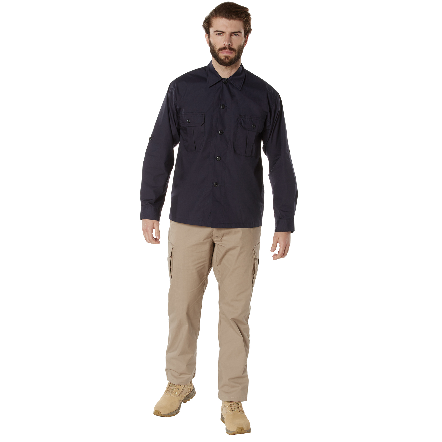 Rothco Lightweight Tactical Shirt - Midnight Navy Blue, X-Large