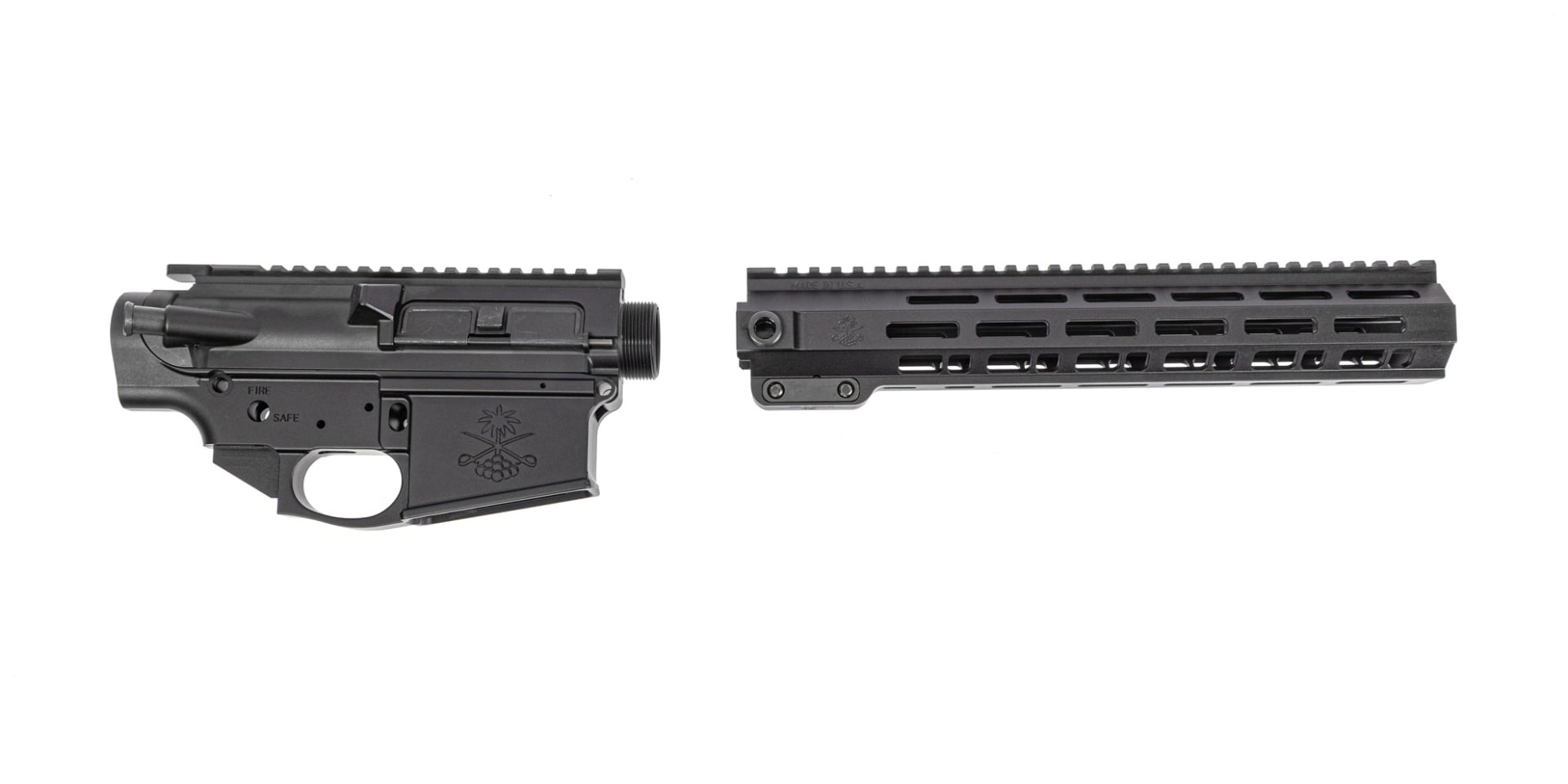 Sabre-10 Builder Set - 12.5" QDSM Rail, Black