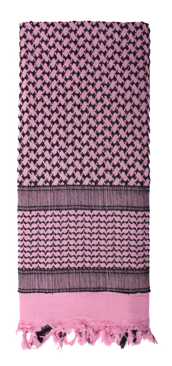 Rothco Shemagh Tactical Desert Keffiyeh Scarf - Pink