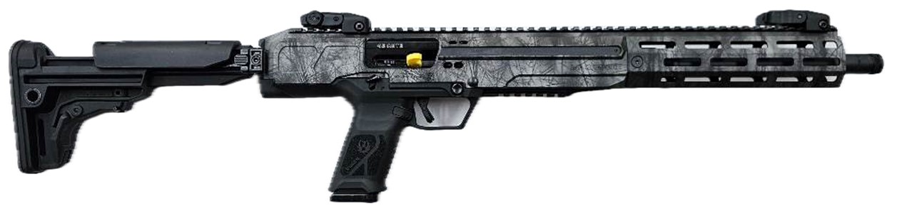 Ruger LC Carbine 45 ACP Rifle - Frazzled Silver