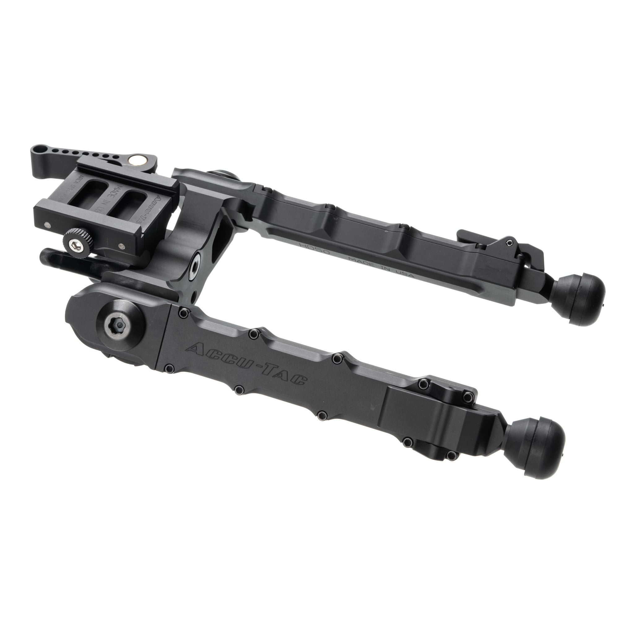 Accu-Tac HD-50, Bipod, Black - HD50ASQD