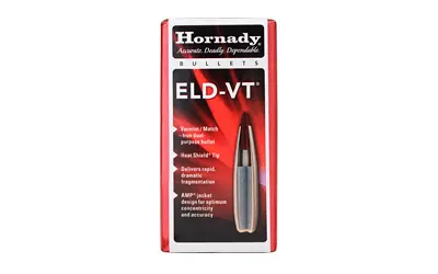 Hornady 22CAL .224 69GR ELD-VT 100CT
