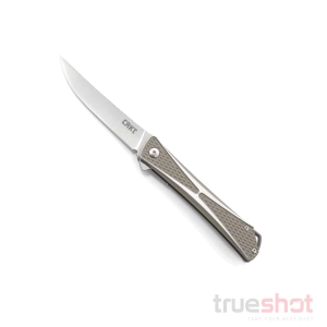 CRKT - Crossbones - Gray - Aluminum - AUS-8 - 3.54"