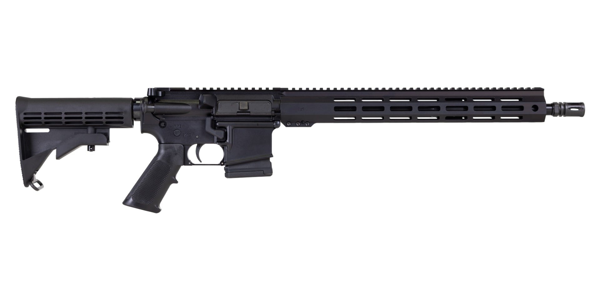 PSA 16" Mid-Length 5.56 NATO 1/7 Nitride 15" Lightweight Hex M-Lok Classic Rifle - California