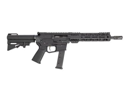 PSA Gen4 10.5" 9mm 1/10 9" Lightweight M-Lok MOE EPT HAR-15 Pistol, Black