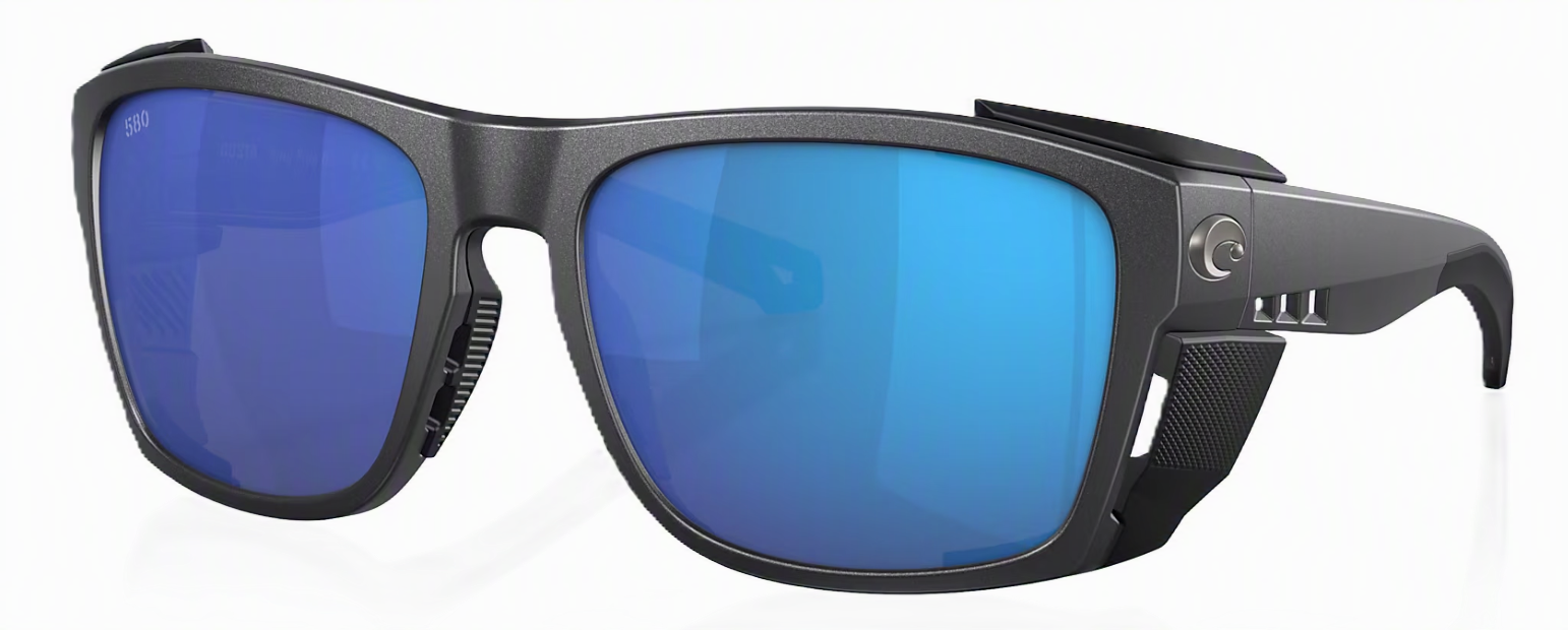 Costa King Tide 6 - Black Frame/Blue Mirror Glass