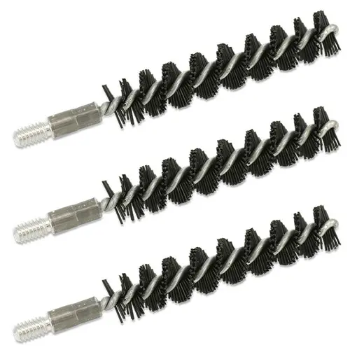 3/PK NYLON RIFLE BRUSH .375 CAL