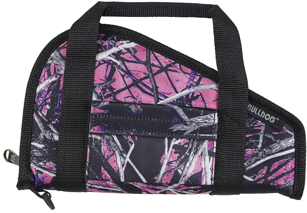 Bulldog Cases Pistol Rug w/ Accessory Pocket, Small, Muddy Girl Camo w/ Black Trim - BD600MDG