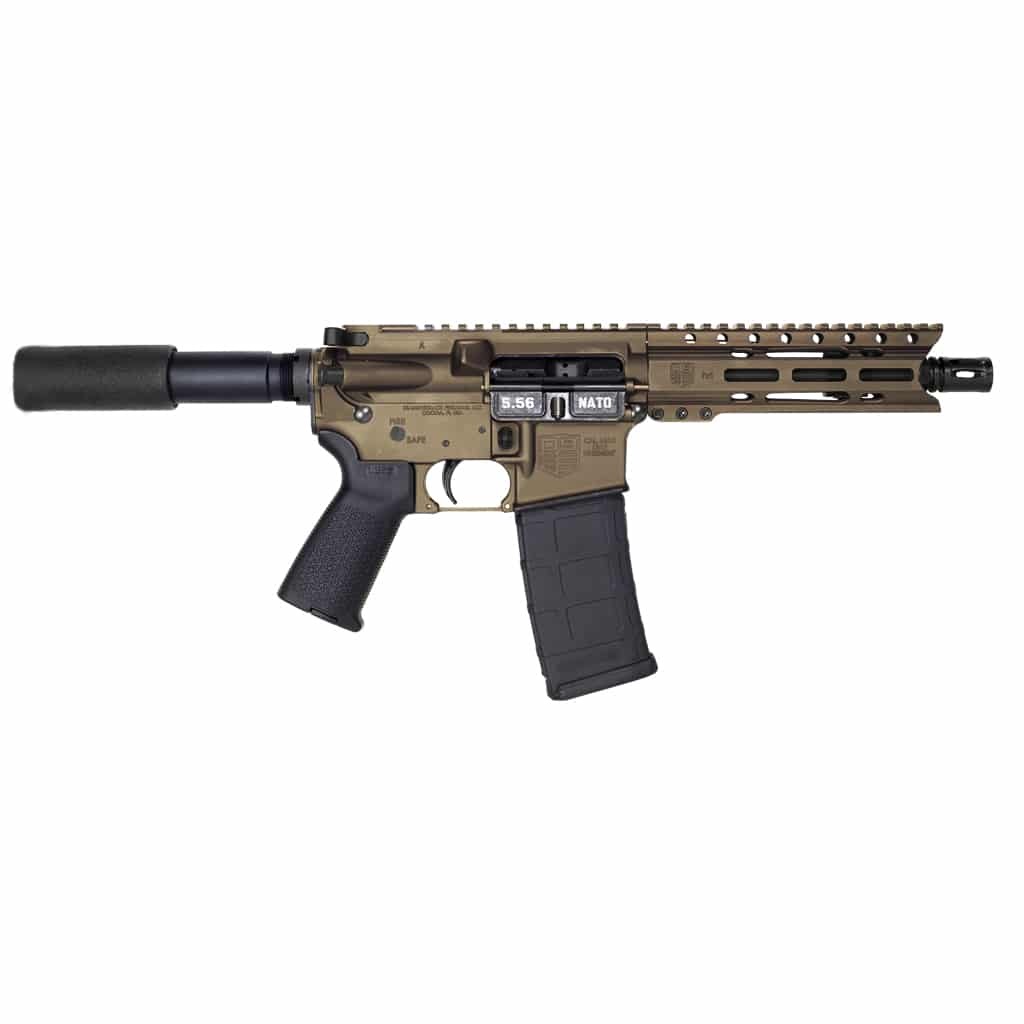 Diamondback Firearms DB-15 Pistol 5.56mm Bronze 7"