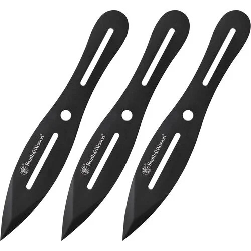 Smith & Wesson Bullseye Throwing Fixed Knives w/ Sheath - SWTK8BCP